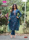 Rashmika Vol 2 By Diya Trends Vertican Kurti With Bottom Dupatta Wholesale In Surat
